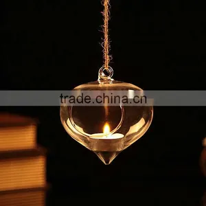 Hanging Micro Landscape Ecological Radish Shape Meaty Plant Glass Vase thumbnail-1