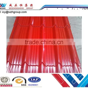 2016 Hot Selling Prepainted Zinc Corrugated Trapezoid Roofing Tile, Wall Sheet, Send to Turkmenistan, Dubai thumbnail-3