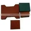 China Supplier of Green and Red Recycled Rubber Tiles thumbnail-1
