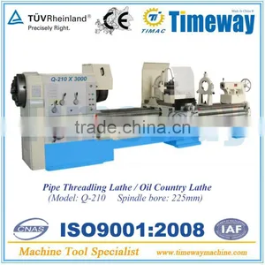Hollow Spindle Oil Country Lathe (Pipe Thread Turning Lathe) Q-210 thumbnail-1