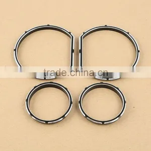 Burst Gauge Bezel Kit For Harley Electra Glide Classic Tri Glide Ultra 2014-2017 thumbnail-1