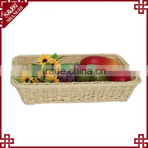 Promotion Synthetic Rattan Basket for Home Storage and Decoration thumbnail-2