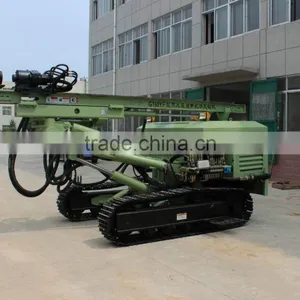 High Pressure Bore Hole Hydraulic Rock DTH Blasting Drill Rig for Mine CTQ-G150YF thumbnail-5