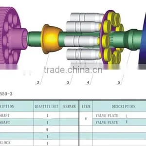EX550-3 Excavator Pump Parts thumbnail-1