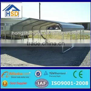 China Prefabricated Modern Metal Carport for Sale thumbnail-3