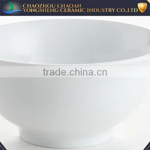 Wholesale Hotel Restaurant White Dinner Porcelain Ceramic Rice Bowl thumbnail-2
