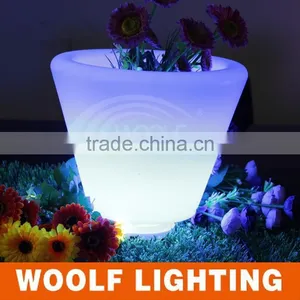 Led Outdoor Small Plastic Flower Pots thumbnail-1