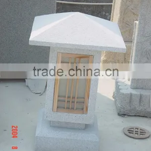 Granite Stone Garden Lantern thumbnail-2