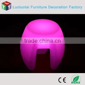 Full Color Lighted up LED Stool Chair for Party With Remote Control thumbnail-4