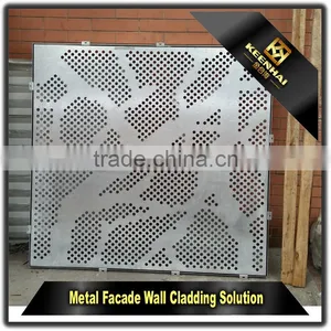 Outdoor Aluminum Decorative Laser Cut Corrugated Fencing Panels thumbnail-6