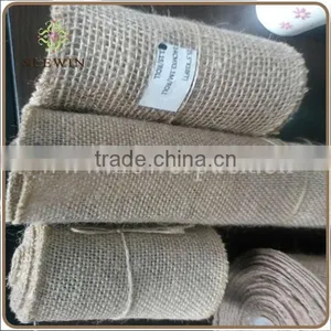 100% Jute Matrial Plain Jute Roll thumbnail-1
