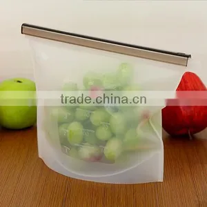 Wholesale Stock Portable Silicone Food Seal Freshness Protection Bag thumbnail-1