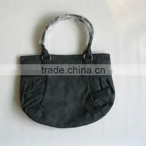Black Canvas Handbag thumbnail-1