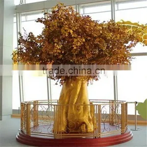 China Wholesale Factory Cheap Artificial Banyan Trees Plastic Ficus Bonsai Tree for Sale thumbnail-1