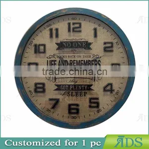 Big Bycycle Vintage Clock Metal Wall Decorative thumbnail-1