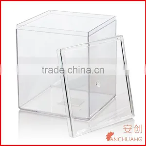 Acrylic Box/Case Plastic Container With Removable Lid thumbnail-2