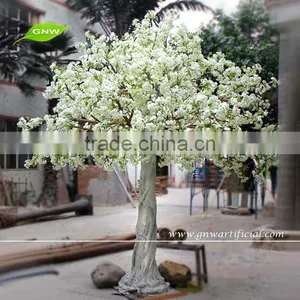 GNW BLS022 3m Artificial Flowers Cherry Blossom White Trees for Wedding and Party Decorating thumbnail-1