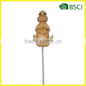 YS15006 Cheap Metal Stick With Metal Doll for Garden Decoration thumbnail-1