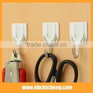 Self Adhesive Plastic Hooks/Plastic Wall Hook/Bathroom Hooks thumbnail-3
