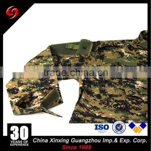 High Quality Custom Jungle Camouflage Fabric Military Uniform for Army thumbnail-4