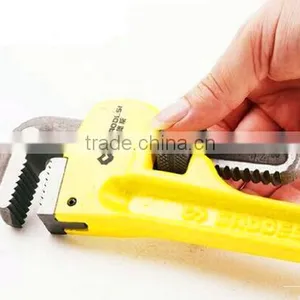 Heavy Duty Pipe Wrench With Sticky Plastic Handle thumbnail-2