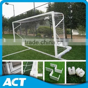 Standard Mitred Nut & Bolted Metal Adults Goals With Net thumbnail-1