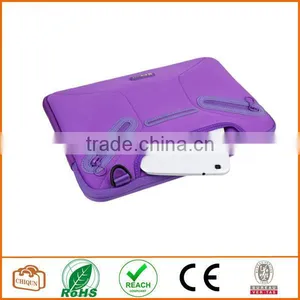 13.3 Inch Ultrabooks/ Laptop / NetBook/ Super Protection Sleeve Shoulder Bag / Multi-functional Briefcase Carrying Case(Purple) thumbnail-3