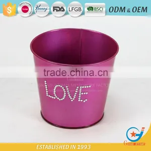 Plants for Pots Outside Cheap Metal Garden Pots thumbnail-4