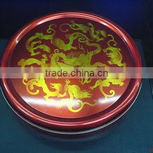 Big Round Mooncake Tin, Cake Box thumbnail-1