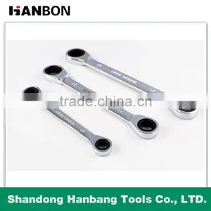 Metric Mirror Surface Double Ratchet Combination Spanner thumbnail-1