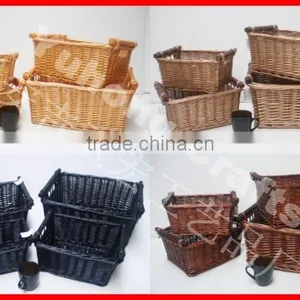 Handmade Traditional Willow Basket thumbnail-3