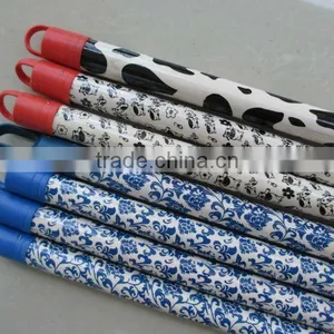 PVC Coat Wooden Floor Brush Wood Handle thumbnail-1