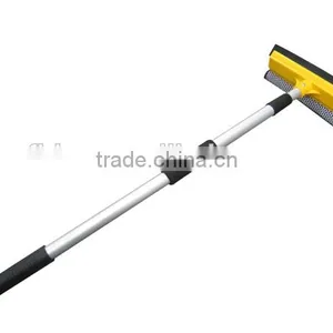 Rubber Sponge Wiper Aluminum Extended Long Handle Window Squeegee thumbnail-2