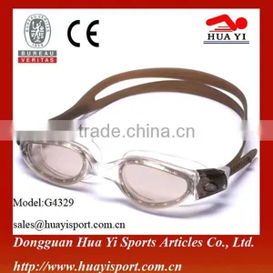 Printed Logo Waterproof Adult Advanced Swimming Goggle thumbnail-4