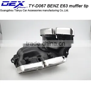 DEX TianYu Hot Sale Car Accessories Tuning B-enz Amg E63 Exhaust Muffler Tip thumbnail-2