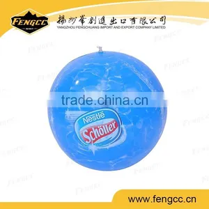 Promotional Logo Customized Printed PVC Inflatable Colorful Ball Toy thumbnail-3