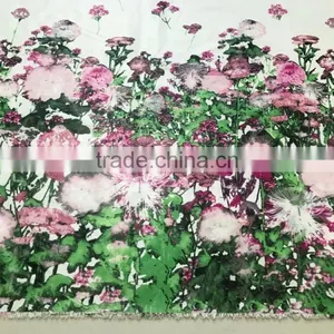190t Polyester Taffeta Fabric Manufacturers Jacket Floral Fabric thumbnail-1