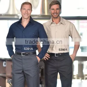 65/35 Poly/Cotton Workwear Custom Mens Work Shirts thumbnail-1