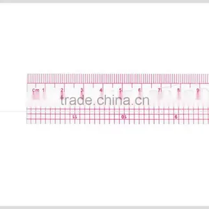 Factory Wholesale High Quality Plastic Fabric Ruler for Fashion Pattern Design 1"*12" #B-65 thumbnail-3