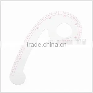 China Factory Direct Sales Shape Like Number "6" French Curve Rulers Used for Fashion Design #6035 thumbnail-1