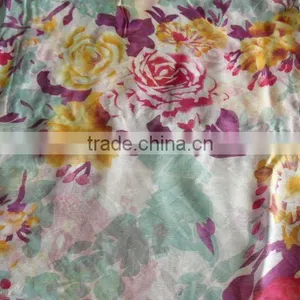 Fashionable and Popular Fabric for Girls' Skirts Fabric,print Fabric,nylon and Rayon Fabric thumbnail-1