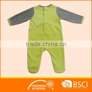 Long Sleeve Soft Baby Cotton Clothes Romper thumbnail-2