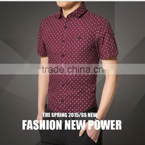 2017 Men's 100% Cotton Shirt thumbnail-2
