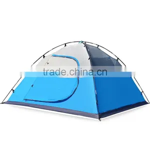 T11 Fiberglass Oxford Fabric Gazebos Children Relax Activity 4 People Camping Tent thumbnail-4