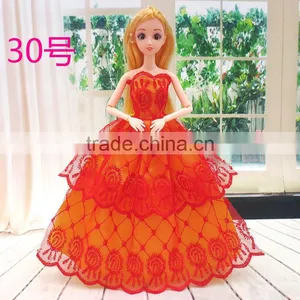 Wholesale 29cm Barbie Doll Dress up Games for Girls thumbnail-1