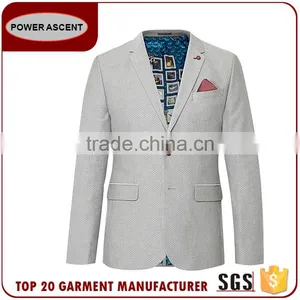 New Design Cotton Polyester Slim Fit Man Business Suit thumbnail-4