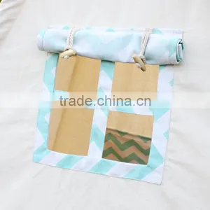 ShiJ Tipi Chevron Cotton Kids Teepee thumbnail-3