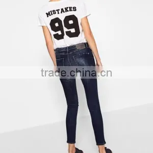 Runwaylover 5296 Hot Sale Ladies Sexy Ripped Sexy Jeans thumbnail-4