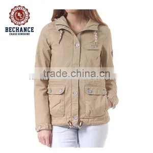 Classic Plaid Hooded Jacket PQ335 thumbnail-1