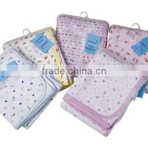 Baby Cotton Blanket With Print/100% Cotton thumbnail-1